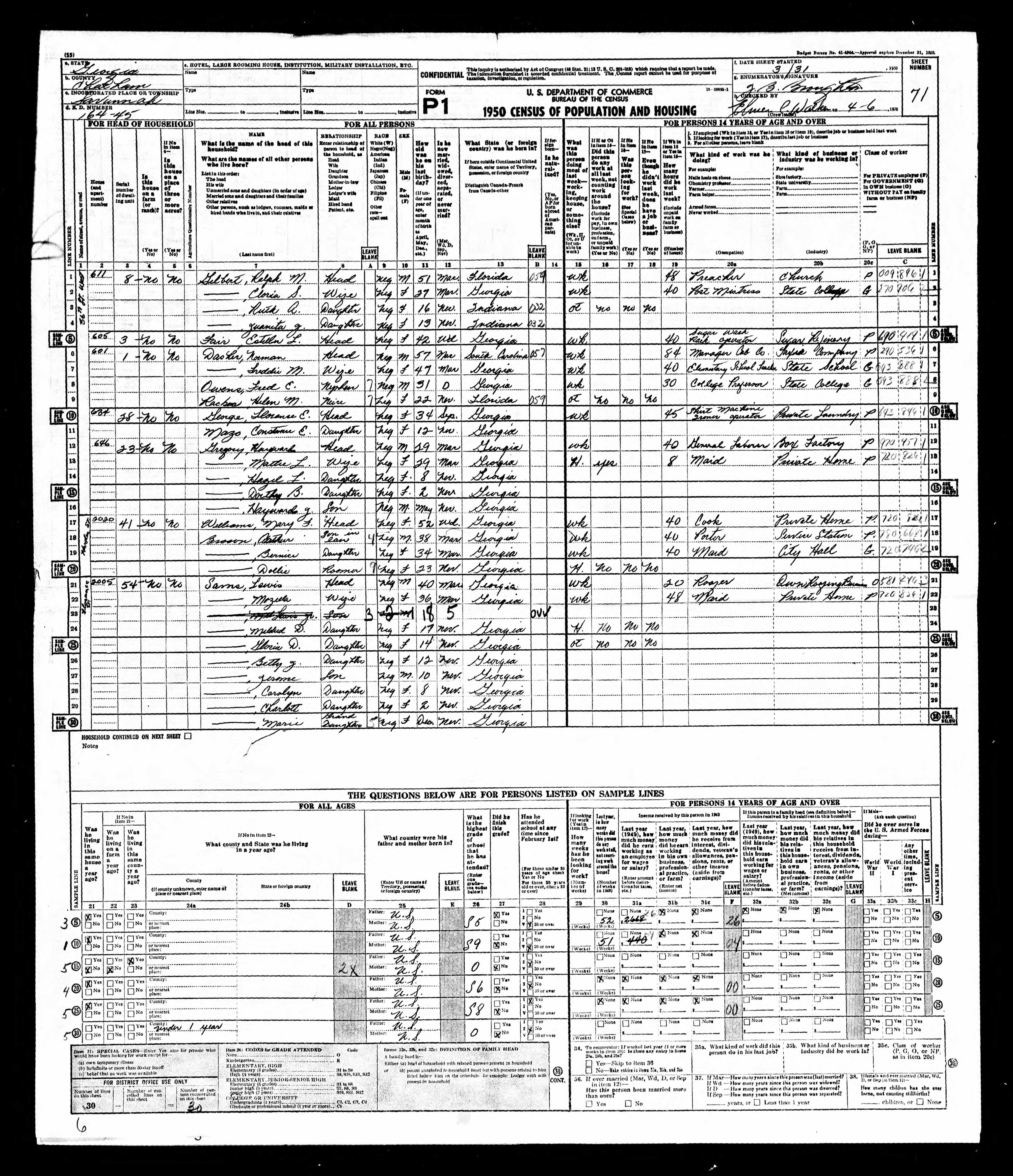 Primary source document